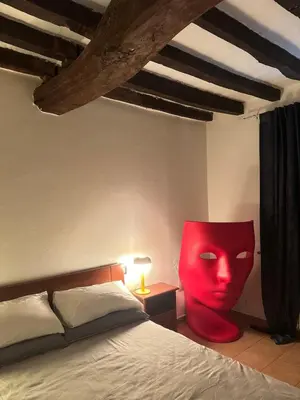 Letto o letti in una camera di Dimora Pia