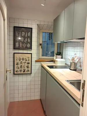 Cucina o angolo cottura di Appartamento Petrarca