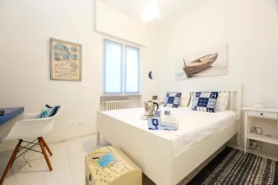 Letto o letti in una camera di CasaViva-Exclusive Apt near Portofino