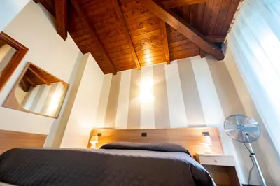 Letto o letti in una camera di 337 - Residence Montebello Monolocale E, Relax con Piscina e Giardino