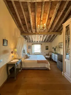Letto o letti in una camera di Villa With Private Pool Near The Cinque Terre