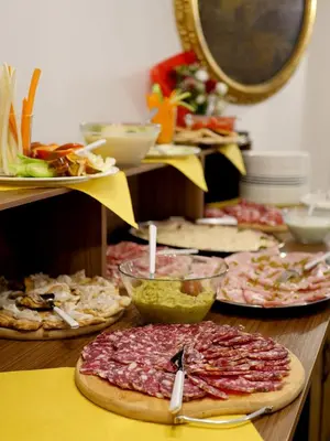 Cibo presso il bed & breakfast o nelle vicinanze