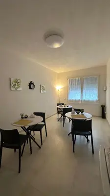 Area soggiorno di B&B Borgo San Michele