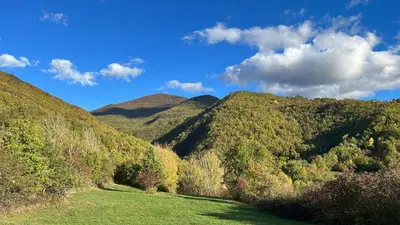 Paesaggio naturale nelle vicinanze del bed & breakfast