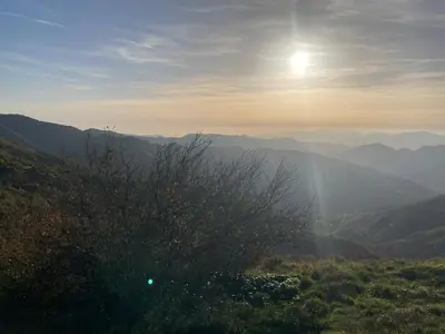 Paesaggio naturale nelle vicinanze del bed & breakfast