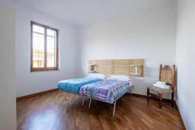 Letto o letti in una camera di Appartamento Roberta-5 beds,AC