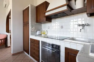 Cucina o angolo cottura di Appartamento Roberta-5 beds,AC