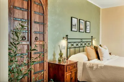 Letto o letti in una camera di Panoramic Villa With Pool In Lunigiana