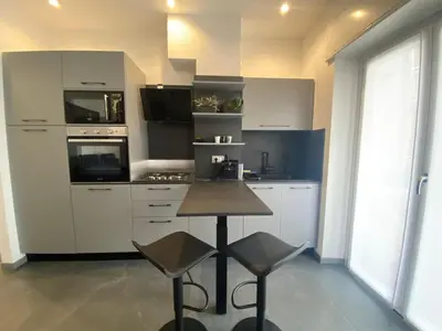 Cucina o angolo cottura di Trilocale Santa Caterina - Silent Bay Apartments