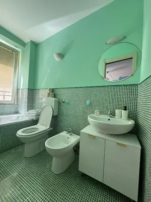 Bagno di La casa sui tetti di Varzi