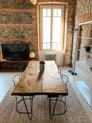 Area soggiorno di Casa Azul