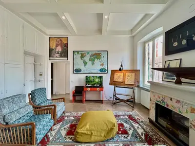 TV o dispositivi per l'intrattenimento presso House and Art, luxury design with 80 sqm terrace