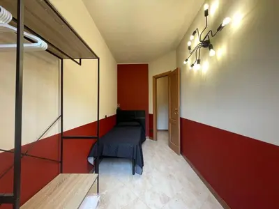 Area soggiorno di Apartment 'Il Bosco' mit Terrasse by Interhome