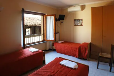 Letto o letti in una camera di Locanda Del Sole
