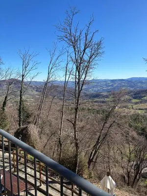 Paesaggio naturale nelle vicinanze della casa vacanze