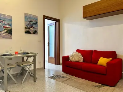 Area soggiorno di Remolari, Two-room apartment in the historic center