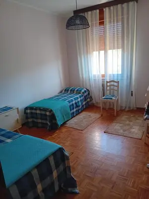 Letto o letti in una camera di Borgotaro Apartment