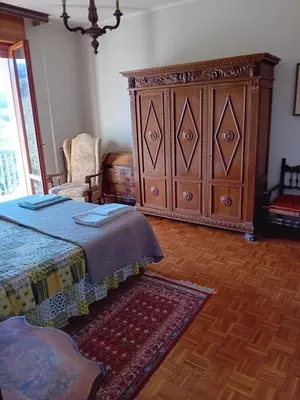 Letto o letti in una camera di Borgotaro Apartment