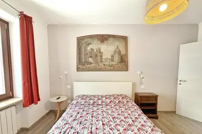 Letto o letti in una camera di Santa Caterina 1 - Nel Cuore di crema