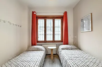 Letto o letti in una camera di Santa Caterina 1 - Nel Cuore di crema