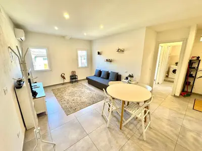 Area soggiorno di Sky Suite