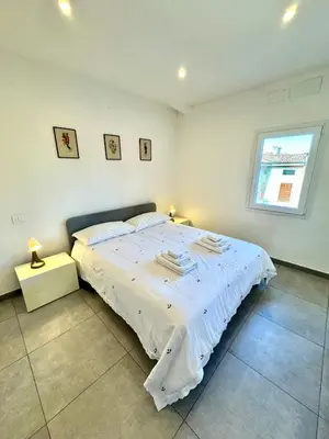 Letto o letti in una camera di Sky Suite