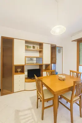 Cucina o angolo cottura di WELCOME RIVIERA-SCORCIO BLU-parking
