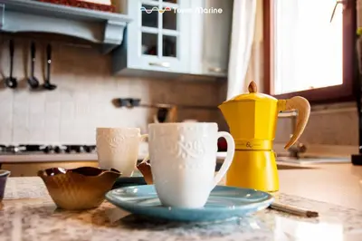 Set per la preparazione di tè e caffè presso Il Torchio, Terre Marine