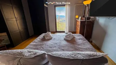 Letto o letti in una camera di Il Torchio, Terre Marine