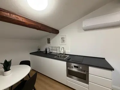 Cucina o angolo cottura di Residence Adriano