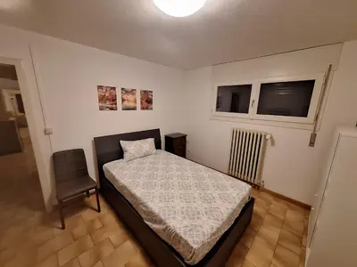 Letto o letti in una camera di B&B casa Motti