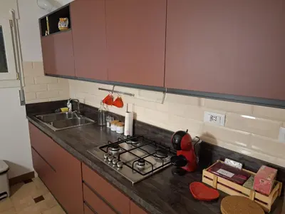 Cucina o angolo cottura di B&B casa Motti