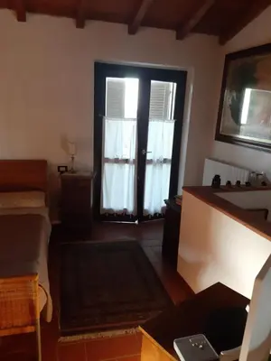 Area soggiorno di Quiet house in the green of the Po Valley costa de' Nobili pv
