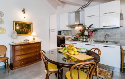 Cucina o angolo cottura di Awesome Apartment In Casarza Ligure With Wifi