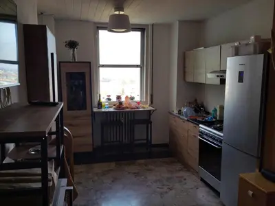 Cucina o angolo cottura di AL GRATTACIELO appartamento panoramico