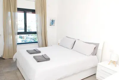 Letto o letti in una camera di Cinque Terre Break with parking and aircon