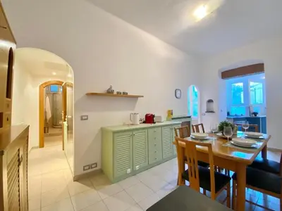 Cucina o angolo cottura di La Spiaggia
