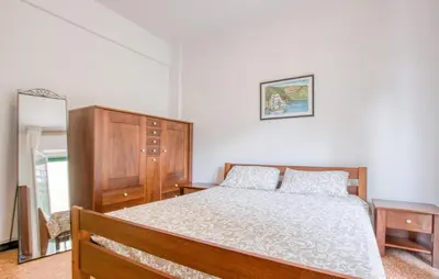 Letto o letti in una camera di Lovely Apartment In Rapallo With Wifi