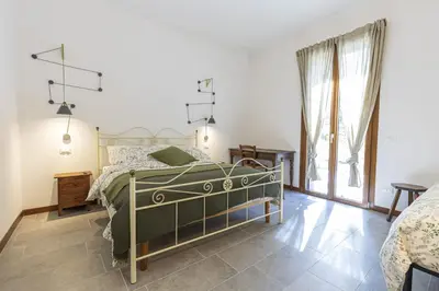 Letto o letti in una camera di La Casa sul Ponte