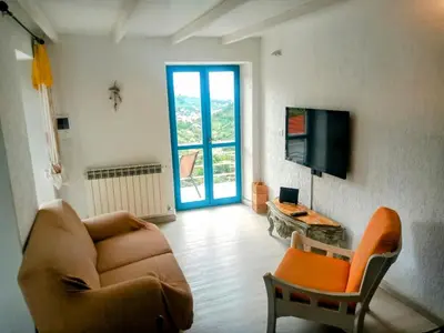 TV o dispositivi per l'intrattenimento presso Mareviglia, between the sea and the mountains