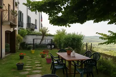 Giardino di La vista sul Castello