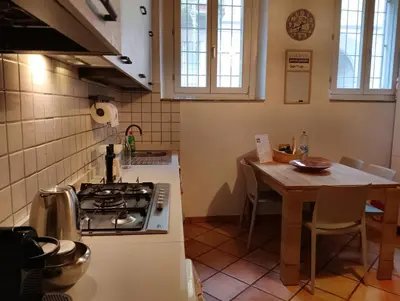 Cucina o angolo cottura di The Magical Court of Via Magenta