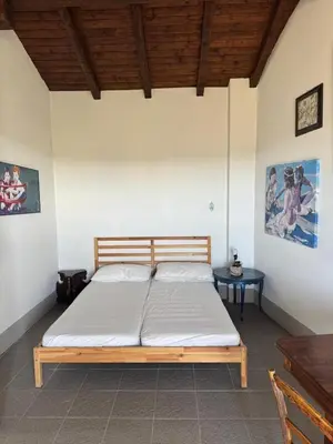 Letto o letti in una camera di Country House - nice view on Oltrepò Pavese hills