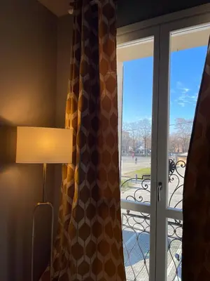 Balcone o terrazza di Design & comfort Apartment in the very centre of Rubiera