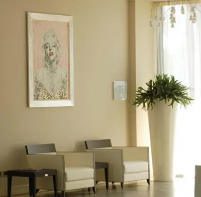 Area soggiorno di Cremona Palace Hotel