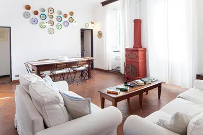 Area soggiorno di Chiara House
