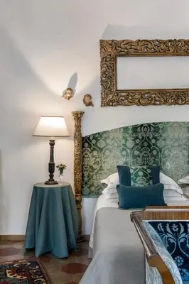 Letto o letti in una camera di Abbadia San Giorgio