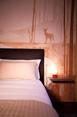 Letto o letti in una camera di B&b Igea 50