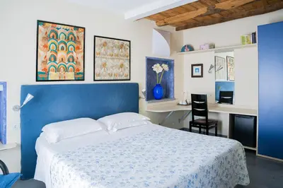 Letto o letti in una camera di Villa Paggi Country House