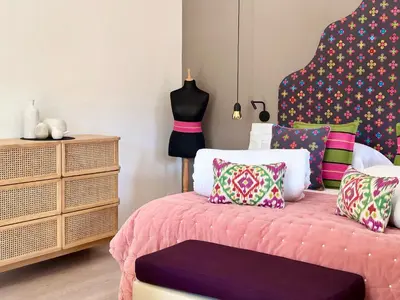 Letto o letti in una camera di Hotel Villa Edera & La Torretta